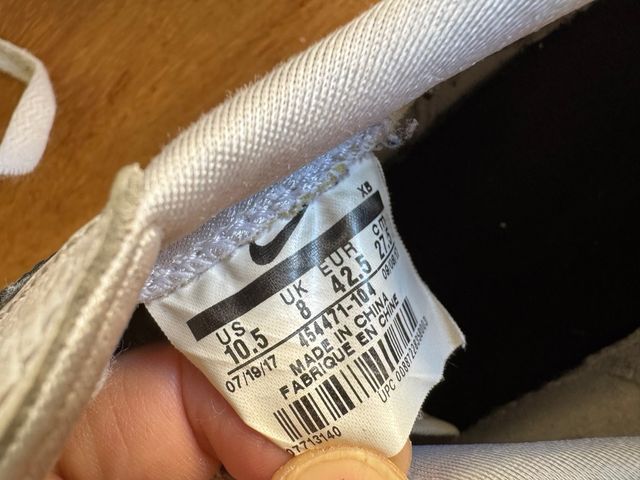 Nike Blazer Blancas Talla 43