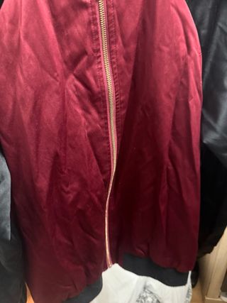 Chaqueta bomber con bordado de tigre