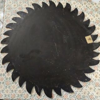 Specchio decorativo con cornice dorata 59 cm