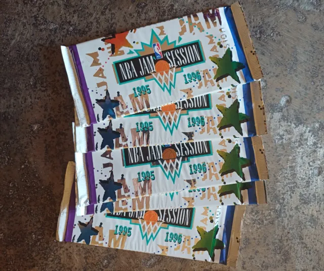 Five Nba Jam Session 95-95 sealed packs [5]