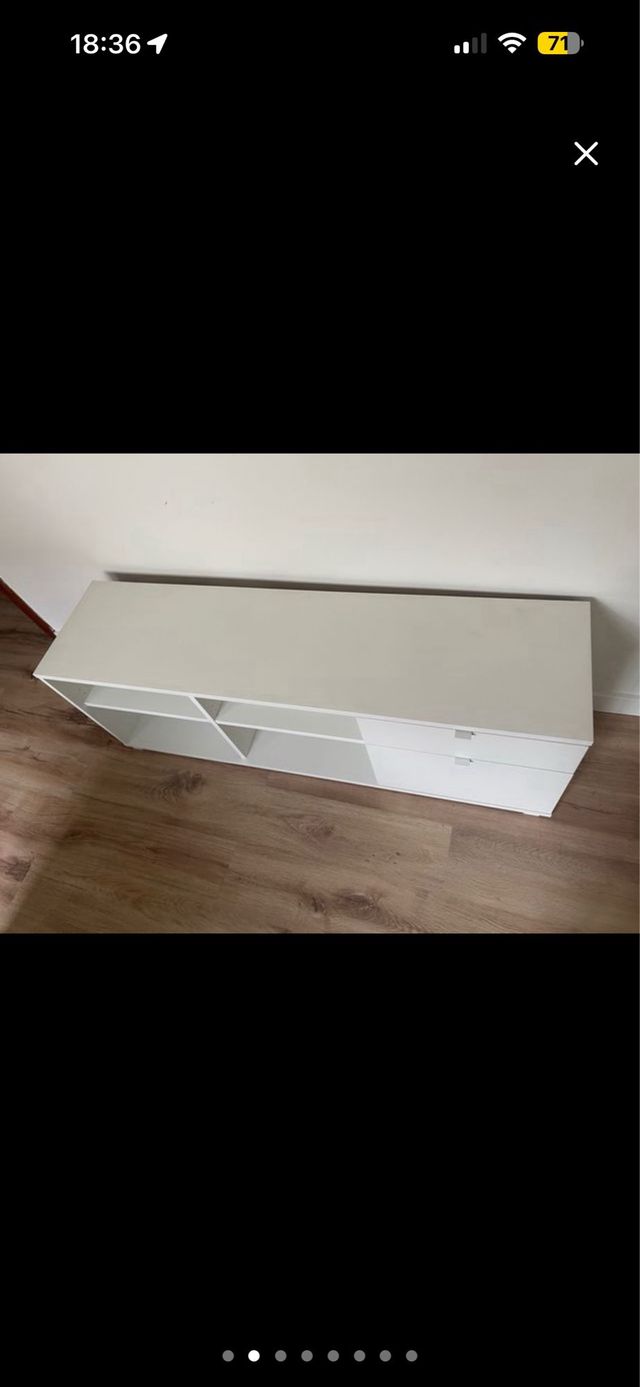 Mueble TV Ikea Blanco