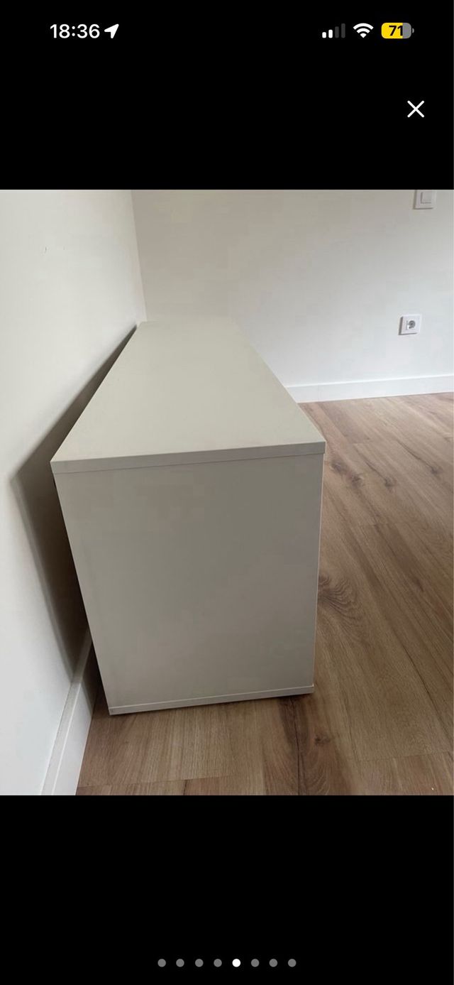 Mueble TV Ikea Blanco