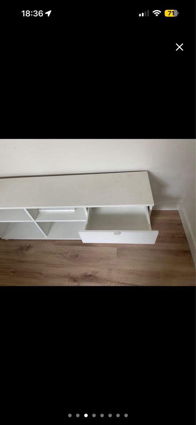 Mueble TV Ikea Blanco
