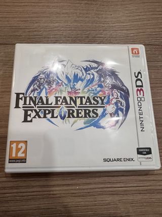 Final Fantasy Explorers Nintendo 3DS