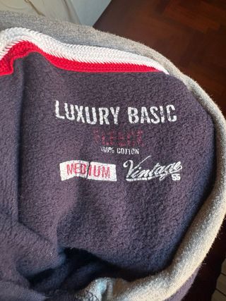 Felpa con cappuccio Vintage 55 blu  size M hoodie