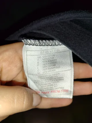 T-shirt Nike Vintage Anni '90 Nera