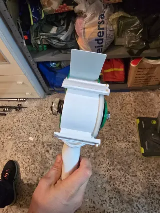 Pistola per nastro adesivo verde