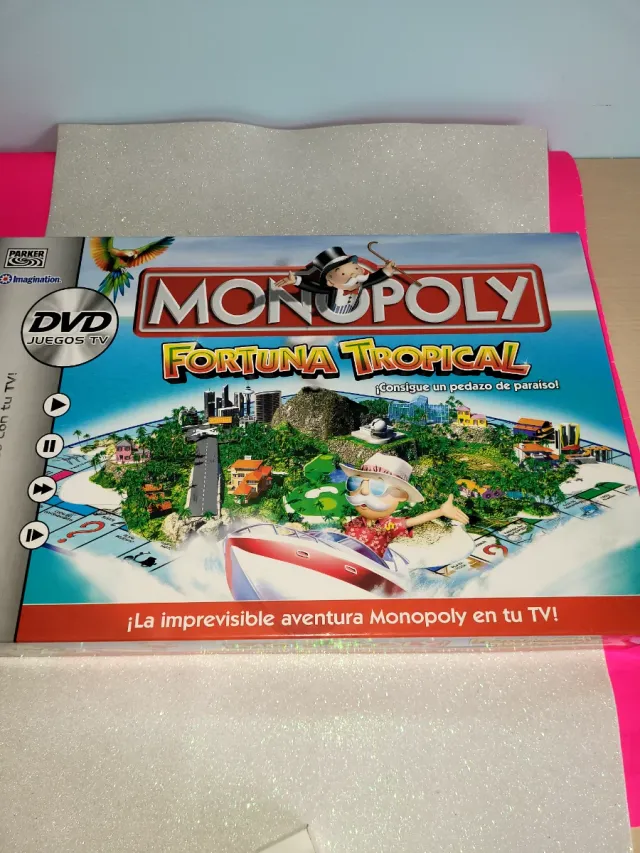 Monopoly Fortuna Tropical DVD Juegos TV