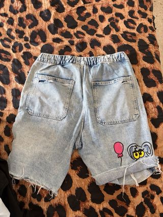 Pantalón corto vaquero hombre