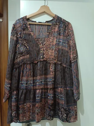 Camisola Zara Talla L Estampada