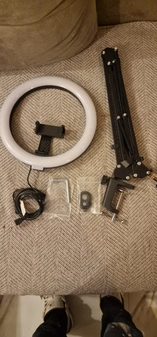 Soporte Aro Luz LED Fotografía Video