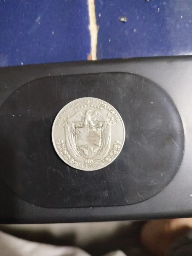 Moneda de Plata Medio Balboa