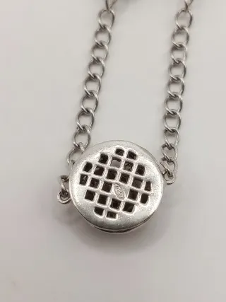 Braccialetto donna con ciondoli a spirale argento