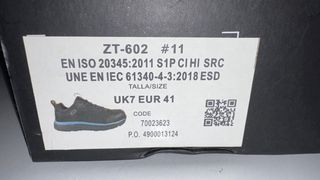 Botas de seguridad Kingsman Talla 41