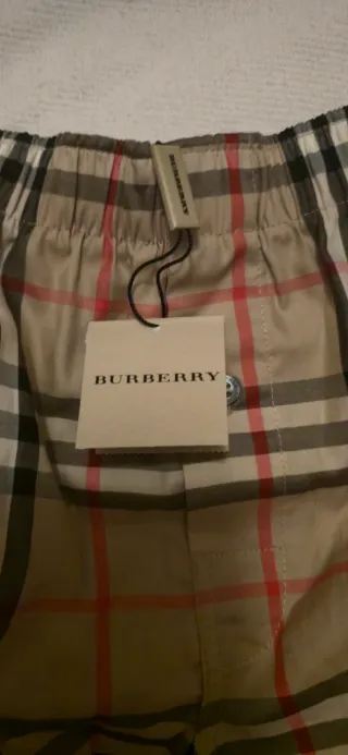 Pijama Hombre Verano Burberry Beige
