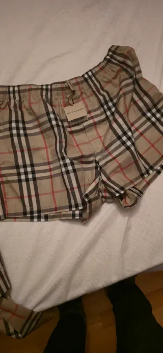 Pijama Hombre Verano Burberry Beige