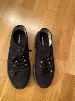 Bambas Victoria Negras Talla 38