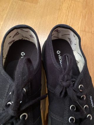 Bambas Victoria Negras Talla 38