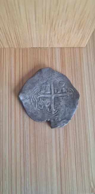 8 Reales Antigua Moneda Plata