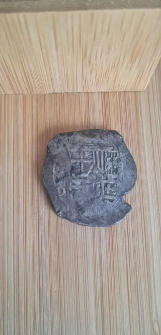 8 Reales Antigua Moneda Plata