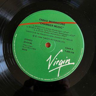 Vinilo Ennio Morricone Chamber Music