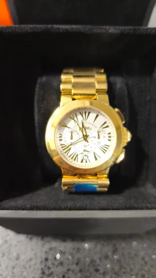 Reloj Caballero Follie Follie Dorado