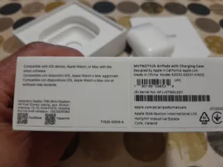 AirPods Apple Blancos