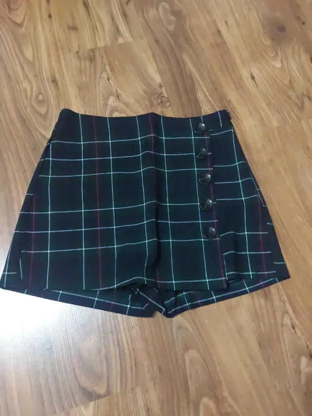 Falda pantalón cuadros