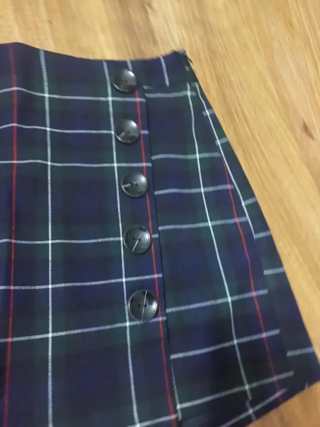 Falda pantalón cuadros