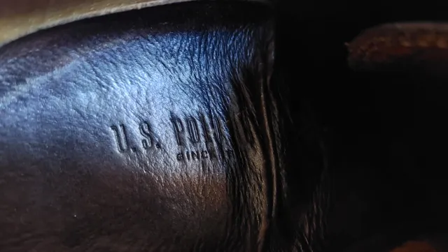 Zapatos piel de vestir US Polo hombre marrones