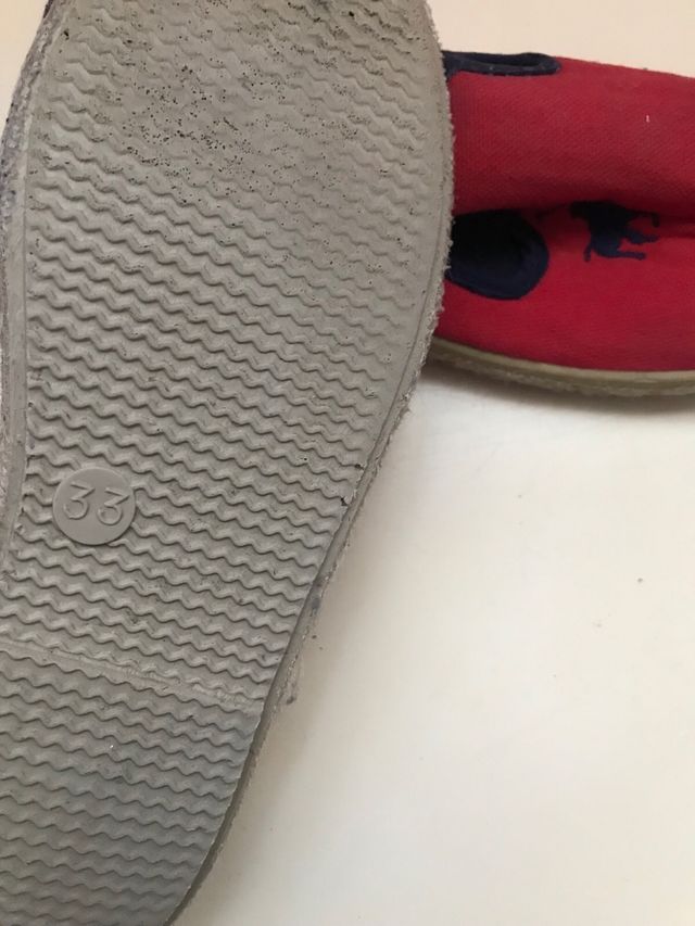 Zapatillas Polo Ralph Lauren rojas