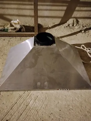 Campana extractora de acero inoxidable