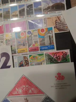 Sellos de España 1991-1992 (Filatelia)