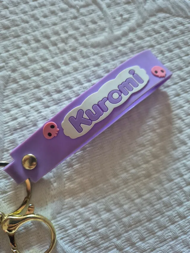 Llavero Kuromi Morado