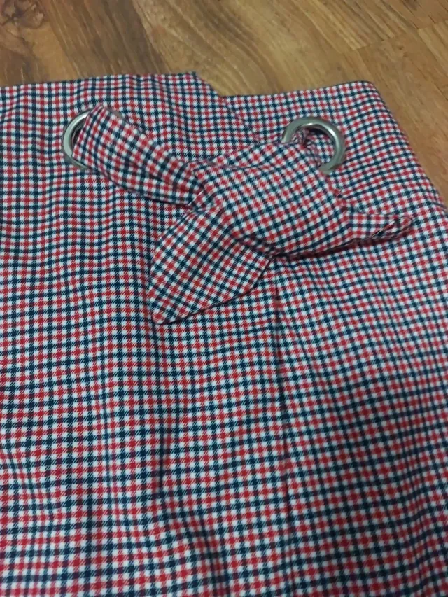 Falda pantalón cuadros