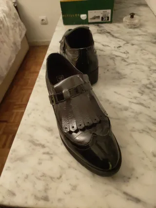 Zapatos Pitillos Mujer Talla 39 Negros