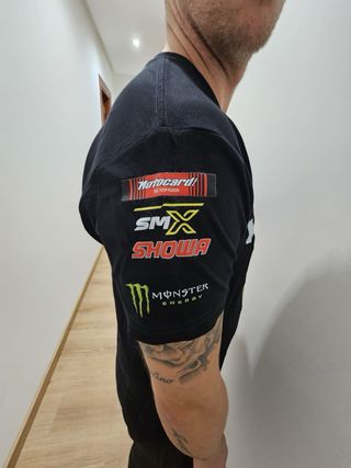 Camiseta Kawasaki Racing Team Negra