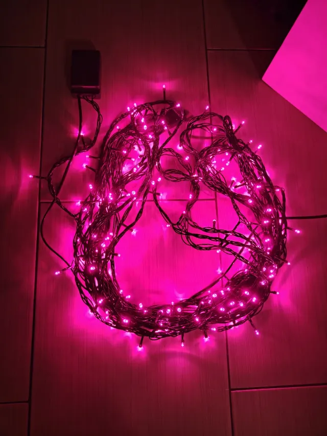 Catena luci di natale