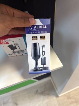 Antena TV Portátil 4K 1080p