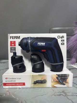 Destornillador Ferm 4V Li-ion