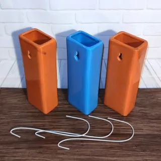 3 Humidificador Radiador Azul y Naranja cerámica