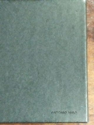 2 cajas carteras Miguel Bellido+Antonio Miró vacia