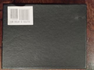 2 cajas carteras Miguel Bellido+Antonio Miró vacia