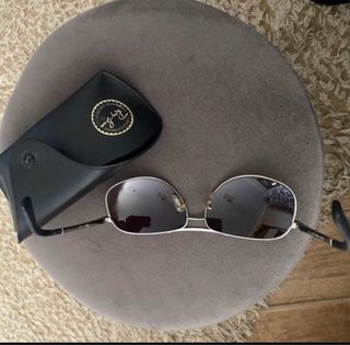 Occhiali Ray-Ban metallo argento