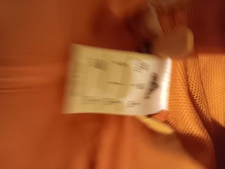 Chaqueta Deportiva Real Madrid Antigua Naranja