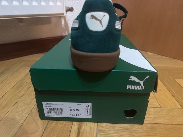 Zapatilla Puma Palermo Verde/Marrón/blanco
