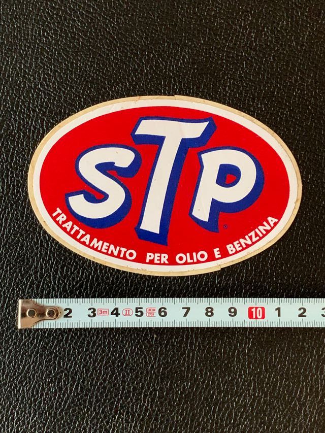 Sticker Vintage STP Anni '60 Originale
