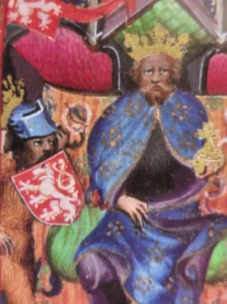 FACSÍMIL ILUMINADO MEDIEVAL ENMARCADO (Art-Lotus)