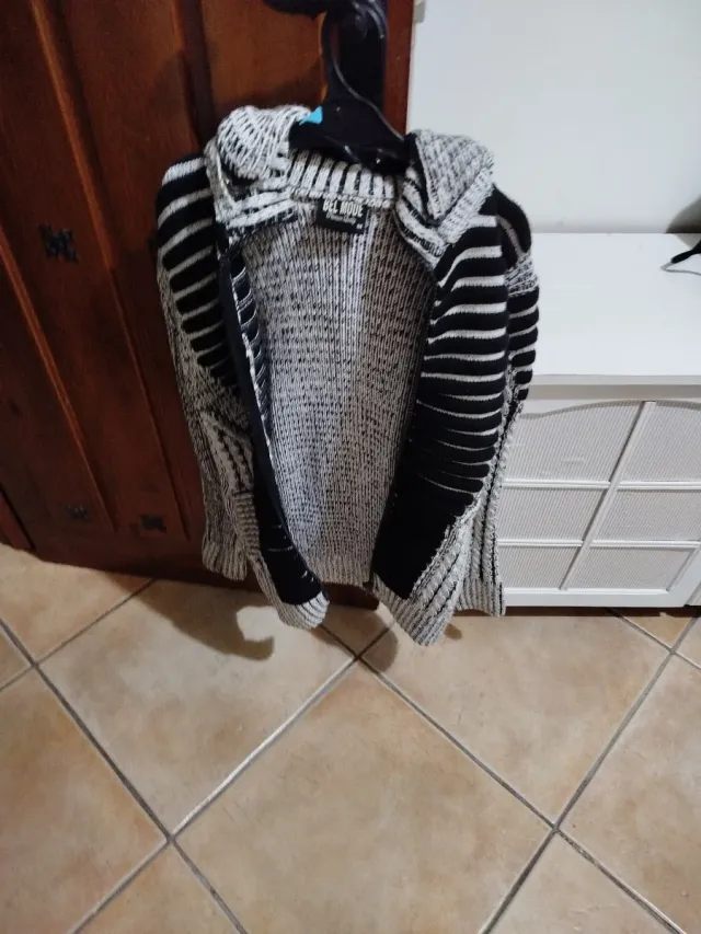 Chaqueta de punto con cremallera