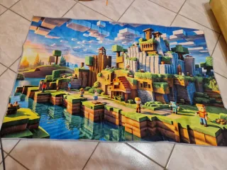 Tappeto Minecraft Pixel